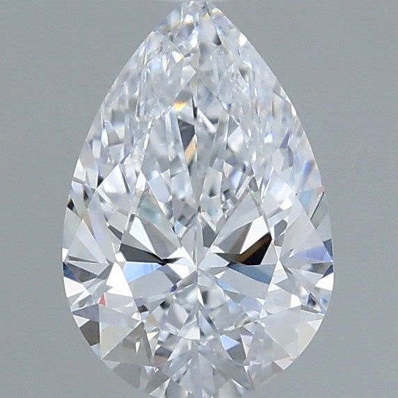 1.00 Carat Pear Shaped, Very Good Cut, D Color, VVS2 Clarity, IGI Certified Lab Grown Diamond