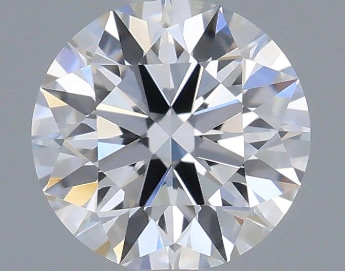 0.33 Carat Round Shaped, Ideal Cut, D Color, VVS2 Clarity, IGI Certified Lab Grown Diamond