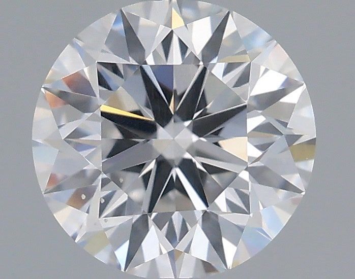 1.38 Carat Round Shaped, Excellent Cut, F Color, SI1 Clarity, IGI Certified Lab Grown Diamond