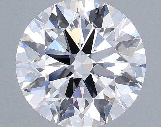 1.30 Carat Round Shaped, Ideal Cut, D Color, VVS1 Clarity, IGI Certified Lab Grown Diamond