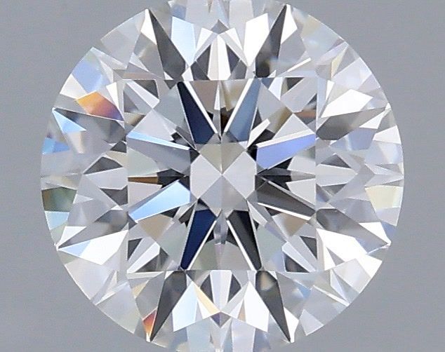 1.05 Carat Round Shaped, Excellent Cut, D Color, VVS2 Clarity, IGI Certified Lab Grown Diamond