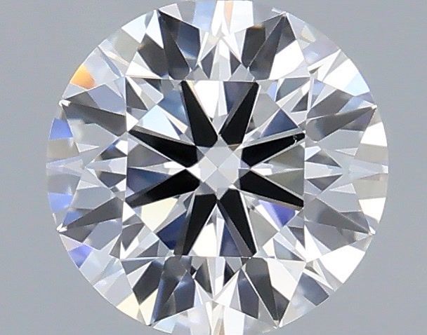 0.67 Carat Round Shaped, Ideal Cut, D Color, VVS2 Clarity, IGI Certified Lab Grown Diamond
