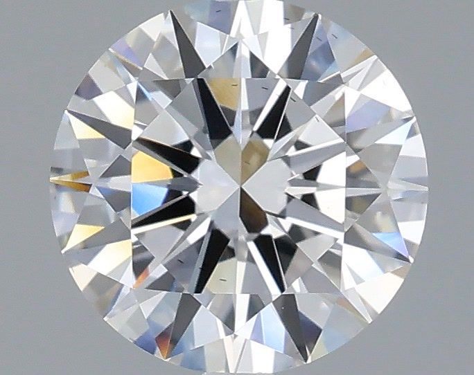 1.75 Carat Round Shaped, Excellent Cut, E Color, VS2 Clarity, IGI Certified Lab Grown Diamond