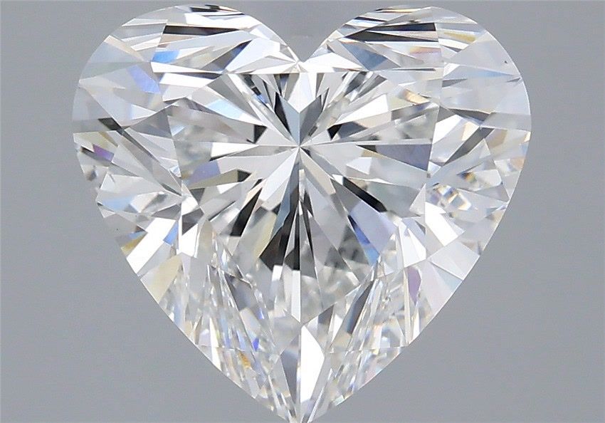 3.20 Carat Heart Shaped, Very Good Cut, E Color, VS1 Clarity, IGI Certified Lab Grown Diamond