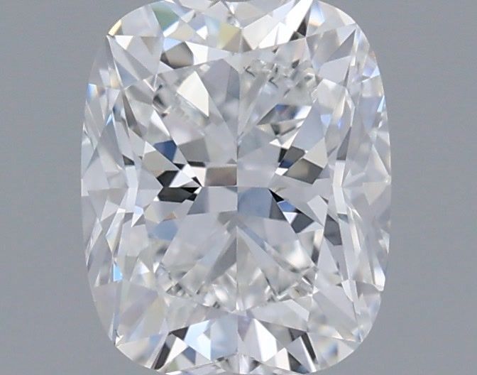 1.02 Carat Cushion Shaped, Ideal Cut, D Color, VS1 Clarity, GIA Certified Lab Grown Diamond