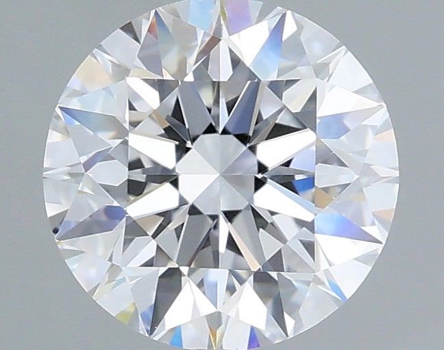 1.72 Carat Round Shaped, Excellent Cut, D Color, VVS2 Clarity, IGI Certified Lab Grown Diamond