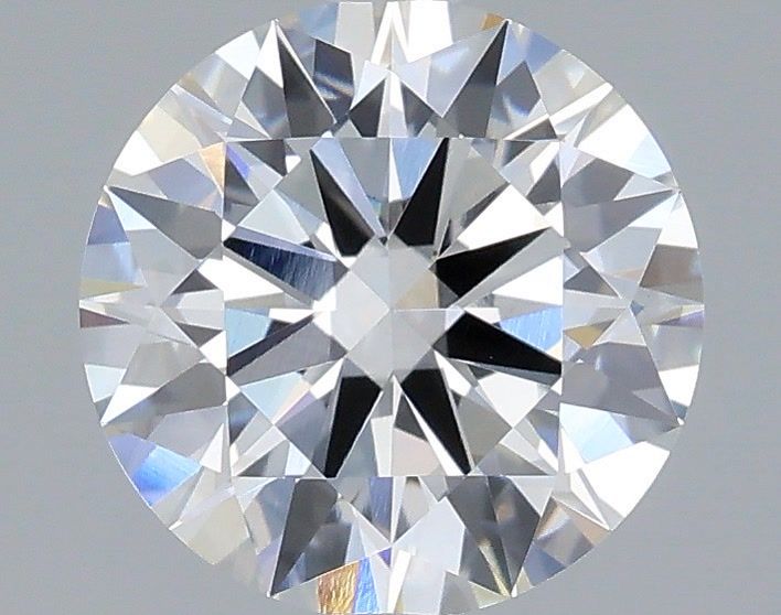 2.09 Carat Round Shaped, Ideal Cut, F Color, VVS2 Clarity, IGI Certified Lab Grown Diamond