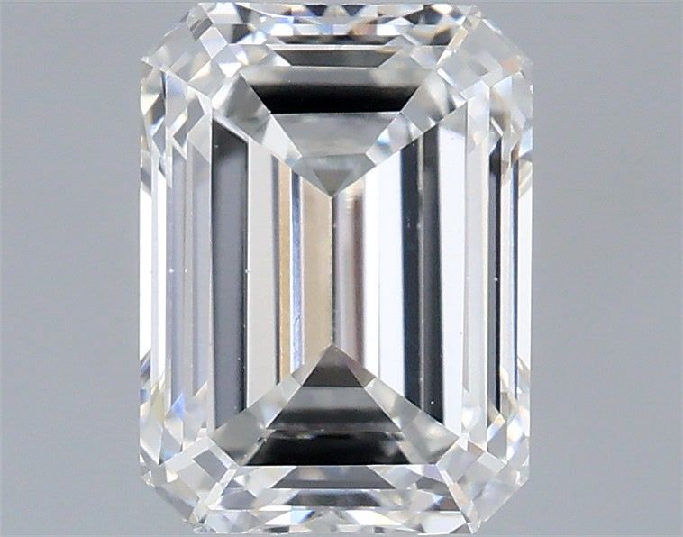 1.58 Carat Emerald Shaped, Ideal Cut, E Color, VS1 Clarity, IGI Certified Lab Grown Diamond