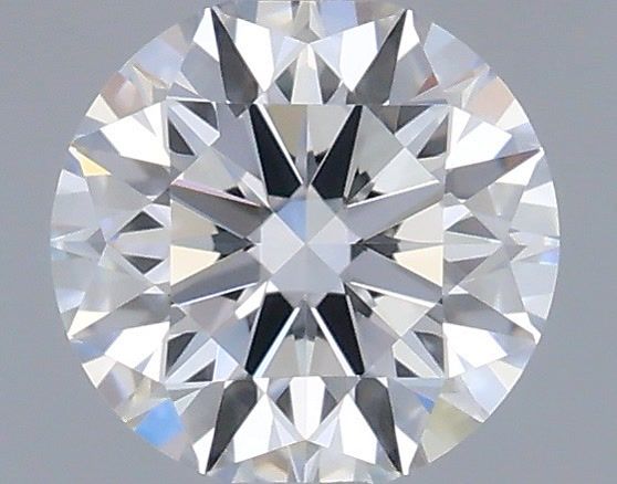 0.33 Carat Round Shaped, Ideal Cut, D Color, VVS2 Clarity, IGI Certified Lab Grown Diamond