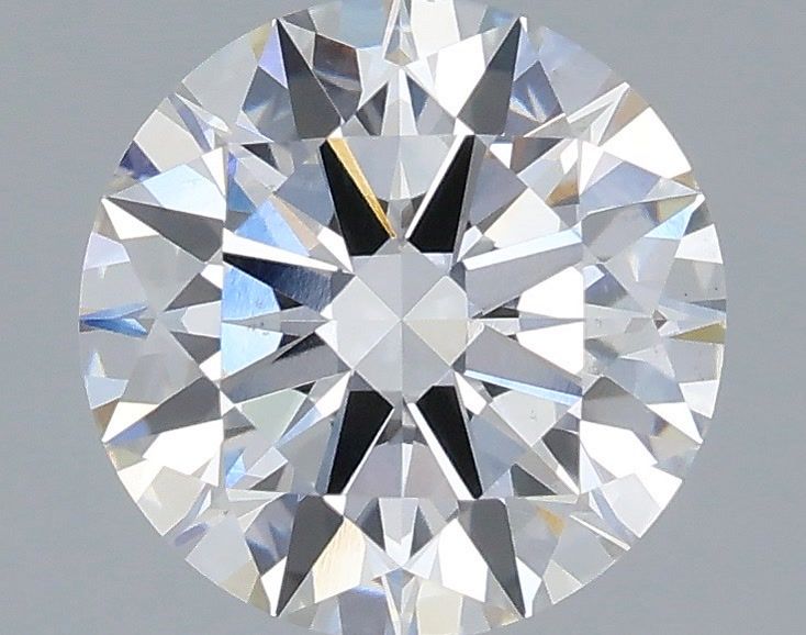 2.02 Carat Round Shaped, Ideal Cut, F Color, VS2 Clarity, IGI Certified Lab Grown Diamond