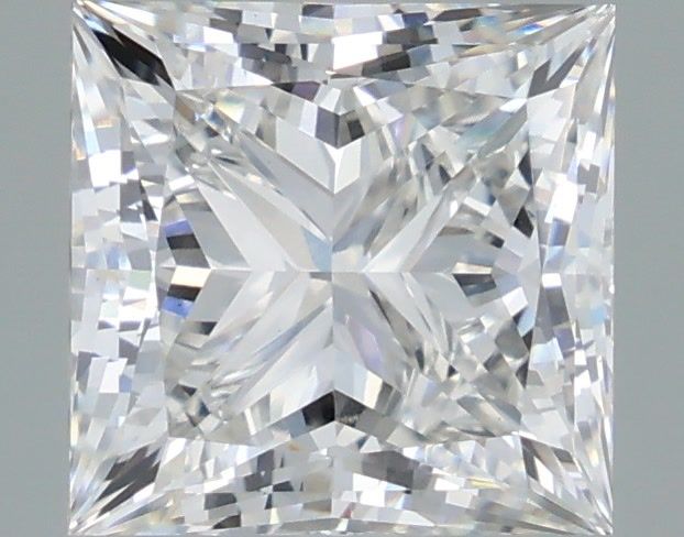 3.24 Carat Princess Shaped, Ideal Cut, F Color, VVS2 Clarity, IGI Certified Lab Grown Diamond