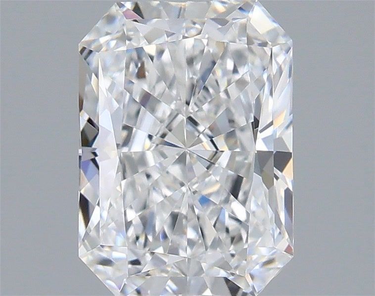 1.53 Carat Radiant Shaped, Very Good Cut, D Color, VVS1 Clarity, IGI Certified Lab Grown Diamond