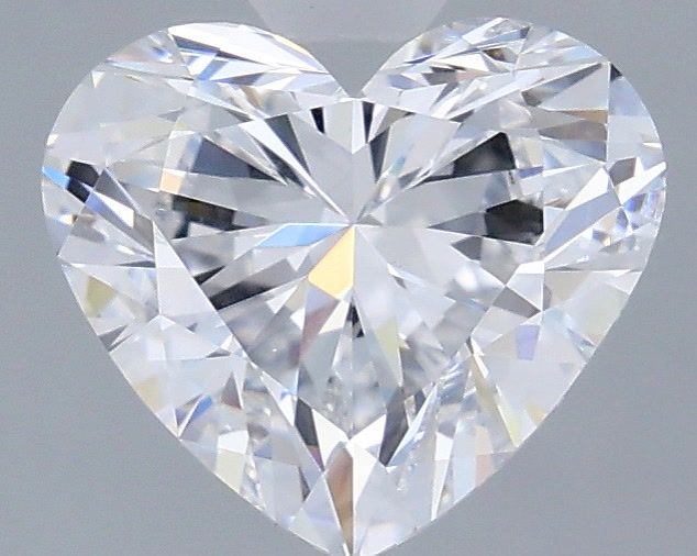 2.00 Carat Heart Shaped, Very Good Cut, D Color, VS1 Clarity, IGI Certified Lab Grown Diamond