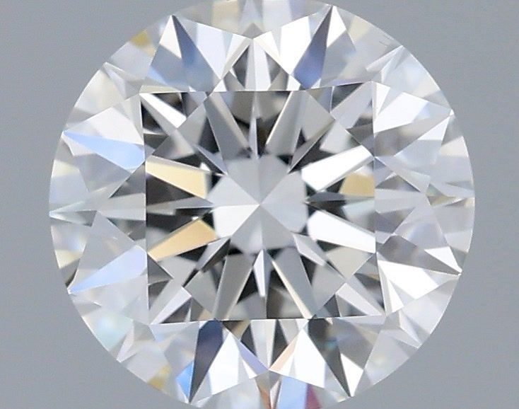 1.05 Carat Round Shaped, Ideal Cut, D Color, VVS2 Clarity, IGI Certified Lab Grown Diamond