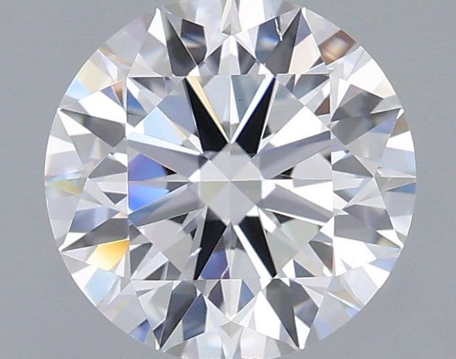 1.36 Carat Round Shaped, Ideal Cut, D Color, VS2 Clarity, IGI Certified Lab Grown Diamond