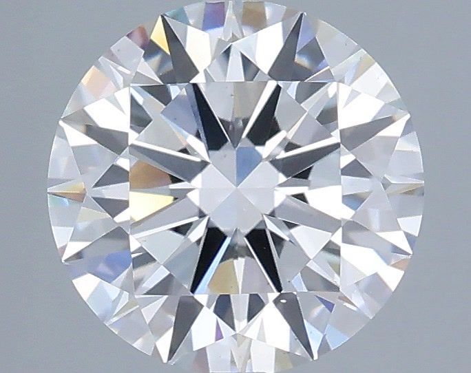 2.02 Carat Round Shaped, Excellent Cut, D Color, VS2 Clarity, IGI Certified Lab Grown Diamond