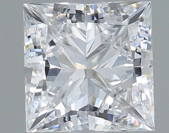 0.74 Carat Princess Shaped, Very Good Cut, D Color, VS2 Clarity, IGI Certified Lab Grown Diamond