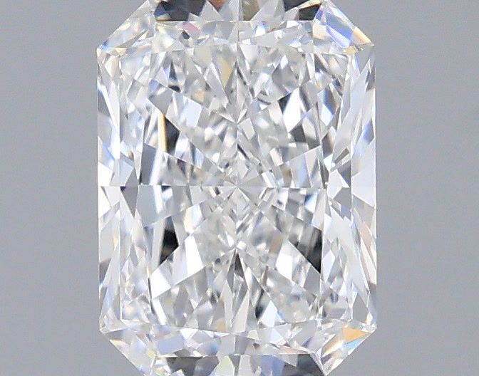 1.53 Carat Radiant Shaped, Very Good Cut, E Color, VVS1 Clarity, IGI Certified Lab Grown Diamond