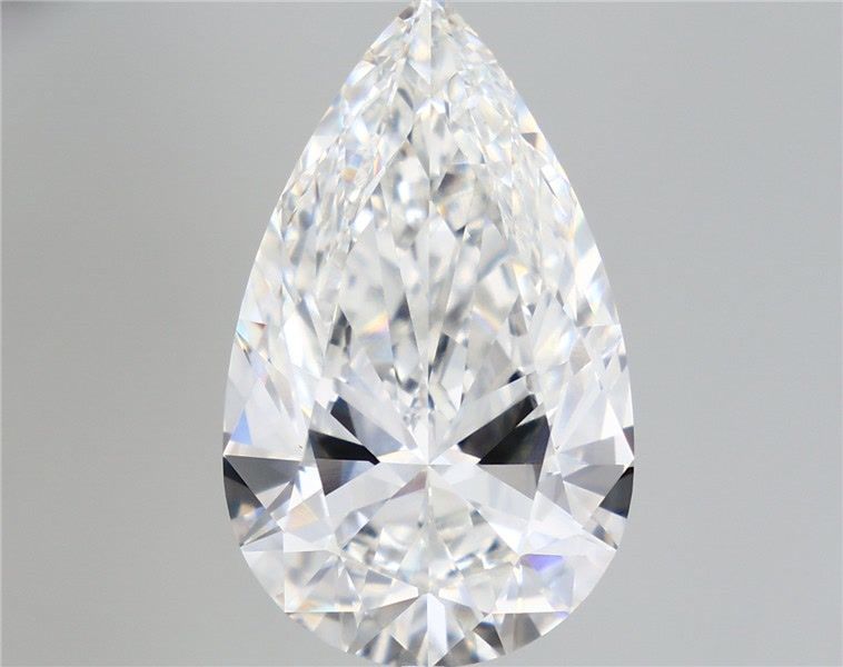 11.09 Carat Pear Shaped, Very Good Cut, F Color, VVS2 Clarity, IGI Certified Lab Grown Diamond