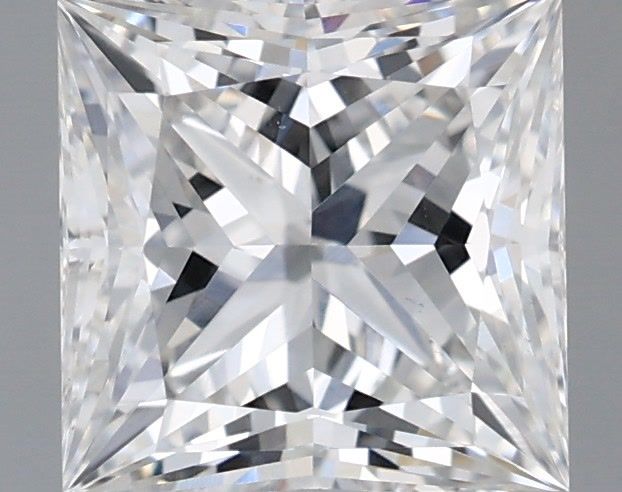 1.98 Carat Princess Shaped, Ideal Cut, E Color, VS1 Clarity, IGI Certified Lab Grown Diamond