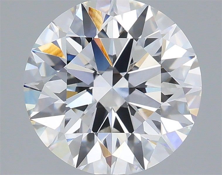 3.08 Carat Round Shaped, Ideal Cut, E Color, VVS2 Clarity, IGI Certified Lab Grown Diamond