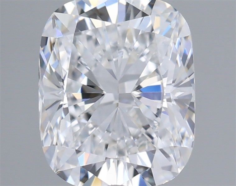1.01 Carat Cushion Shaped, Ideal Cut, D Color, VVS2 Clarity, IGI Certified Lab Grown Diamond