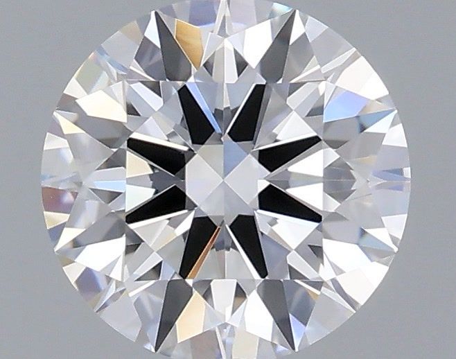1.23 Carat Round Shaped, Excellent Cut, D Color, VVS2 Clarity, IGI Certified Lab Grown Diamond