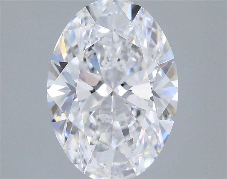1.96 Carat Oval Shaped, Very Good Cut, D Color, VVS2 Clarity, IGI Certified Lab Grown Diamond
