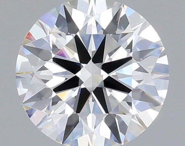 1.05 Carat Round Shaped, Ideal Cut, D Color, VVS2 Clarity, IGI Certified Lab Grown Diamond