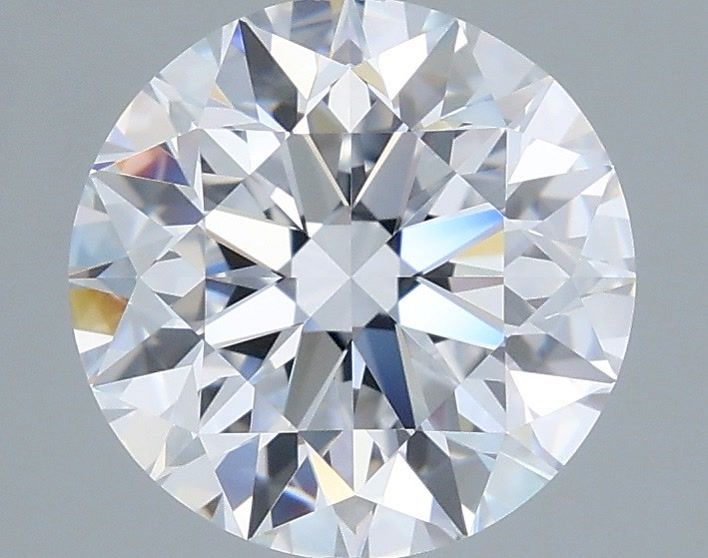 2.70 Carat Round Shaped, Excellent Cut, D Color, VVS1 Clarity, IGI Certified Lab Grown Diamond