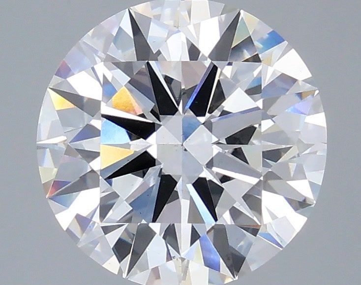 4.04 Carat Round Shaped, Ideal Cut, E Color, VS2 Clarity, IGI Certified Lab Grown Diamond
