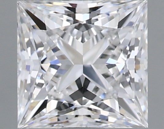 1.04 Carat Princess Shaped, Ideal Cut, D Color, VVS1 Clarity, IGI Certified Lab Grown Diamond