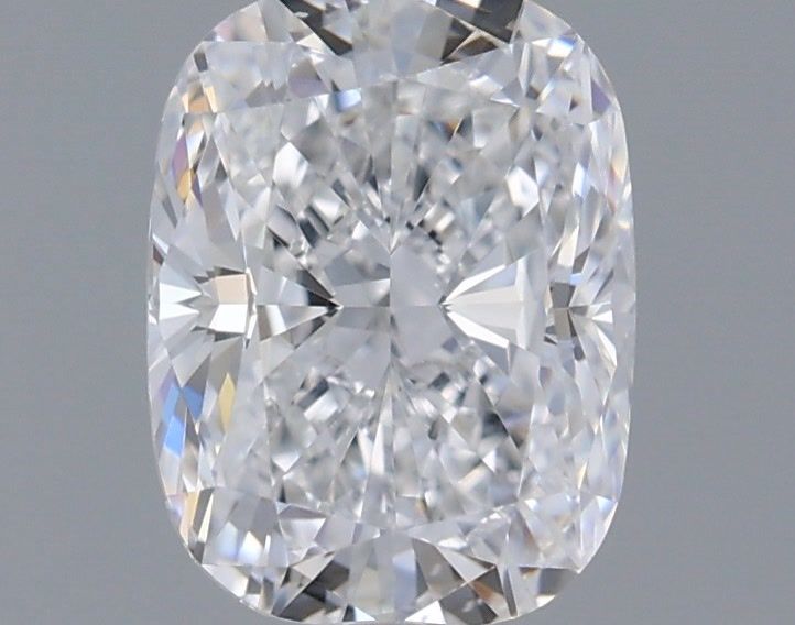 1.00 Carat Cushion Shaped, Ideal Cut, D Color, VVS2 Clarity, IGI Certified Lab Grown Diamond