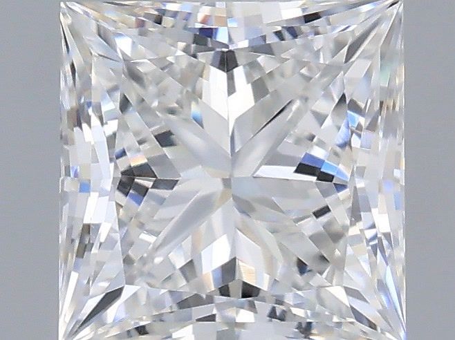 0.76 Carat Princess Shaped, Very Good Cut, D Color, VVS1 Clarity, IGI Certified Lab Grown Diamond