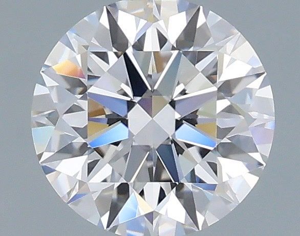1.09 Carat Round Shaped, Ideal Cut, D Color, VVS2 Clarity, IGI Certified Lab Grown Diamond