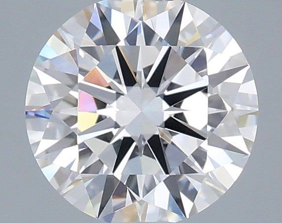 1.23 Carat Round Shaped, Ideal Cut, D Color, VVS2 Clarity, IGI Certified Lab Grown Diamond