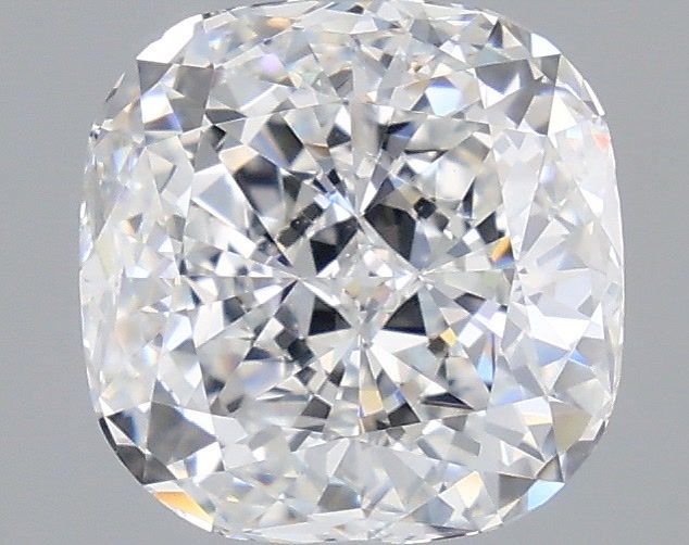 2.51 Carat Cushion Shaped, Very Good Cut, D Color, VVS2 Clarity, IGI Certified Lab Grown Diamond