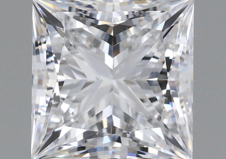 1.01 Carat Princess Shaped, Ideal Cut, E Color, VVS1 Clarity, IGI Certified Lab Grown Diamond