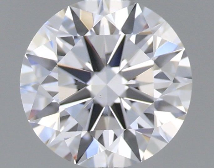 0.59 Carat Round Shaped, Ideal Cut, D Color, VS1 Clarity, IGI Certified Lab Grown Diamond