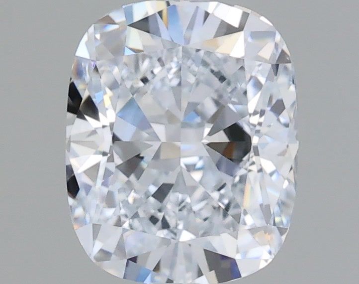 0.99 Carat Cushion Shaped, Ideal Cut, D Color, VVS2 Clarity, IGI Certified Lab Grown Diamond