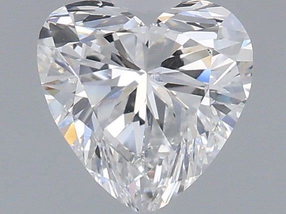 0.56 Carat Heart Shaped, Very Good Cut, D Color, VS1 Clarity, IGI Certified Lab Grown Diamond