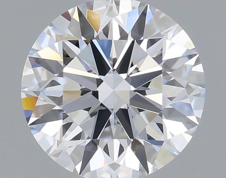 1.08 Carat Round Shaped, Ideal Cut, E Color, VVS2 Clarity, IGI Certified Lab Grown Diamond