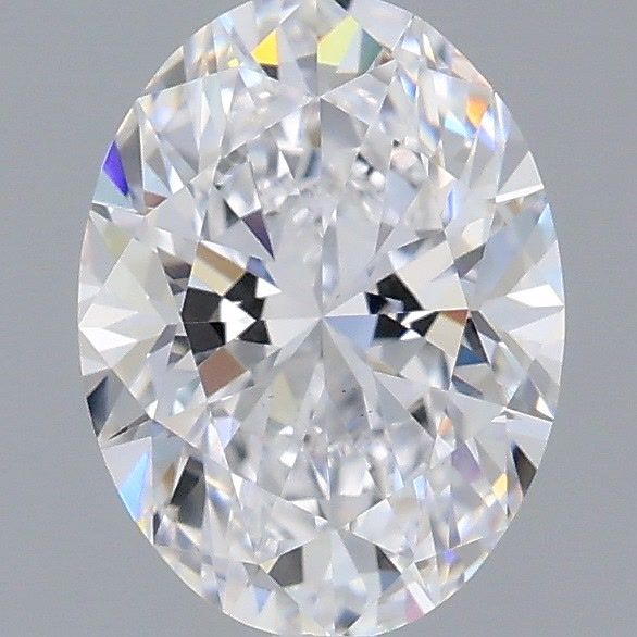 1.08 Carat Oval Shaped, Very Good Cut, D Color, VS1 Clarity, IGI Certified Lab Grown Diamond