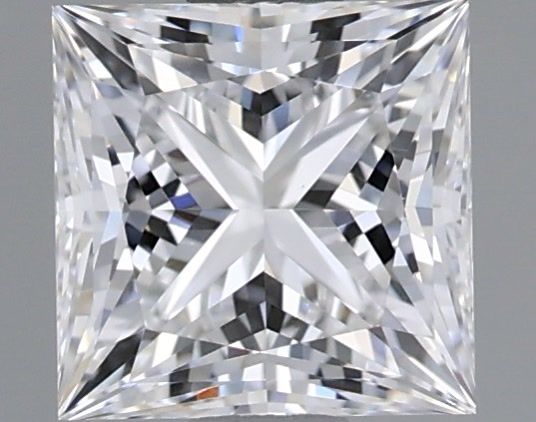 1.03 Carat Princess Shaped, Ideal Cut, D Color, VVS1 Clarity, IGI Certified Lab Grown Diamond