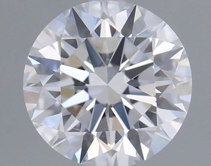 0.63 Carat Round Shaped, Ideal Cut, D Color, VS2 Clarity, IGI Certified Lab Grown Diamond
