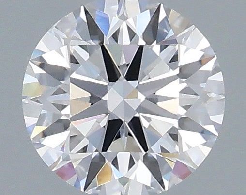 0.55 Carat Round Shaped, Ideal Cut, D Color, VVS2 Clarity, IGI Certified Lab Grown Diamond