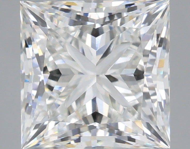 3.23 Carat Princess Shaped, Ideal Cut, F Color, VS1 Clarity, IGI Certified Lab Grown Diamond