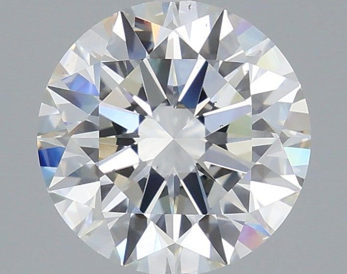 3.08 Carat Round Shaped, Ideal Cut, H Color, VS2 Clarity, IGI Certified Lab Grown Diamond