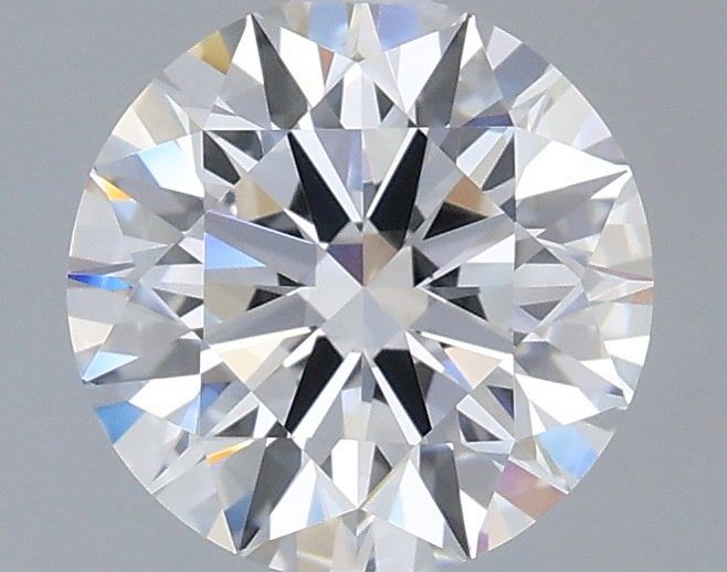 1.74 Carat Round Shaped, Ideal Cut, D Color, VVS2 Clarity, IGI Certified Lab Grown Diamond
