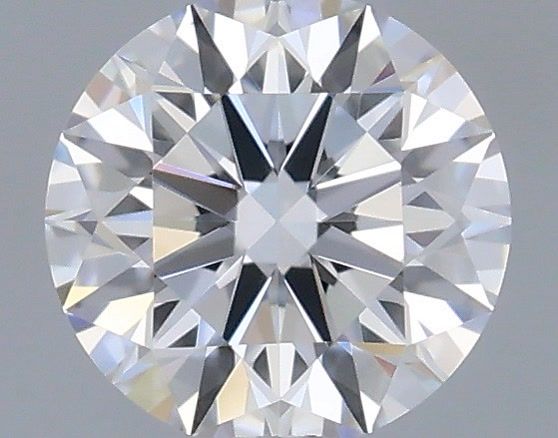 0.33 Carat Round Shaped, Ideal Cut, D Color, VVS2 Clarity, IGI Certified Lab Grown Diamond